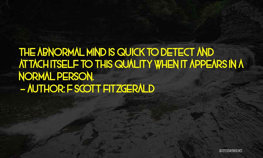 Person To Person Quotes By F Scott Fitzgerald