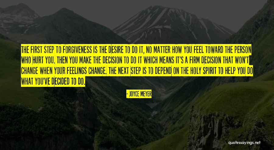 Person Who Change Quotes By Joyce Meyer Person Who Change Quotes By Joyce Meyer
