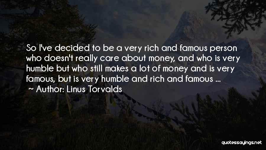 Person Who Doesn't Care Quotes By Linus Torvalds