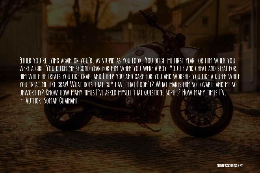 Person Who Don't Care Quotes By Soman Chainani Person Who Don't Care Quotes By Soman Chainani