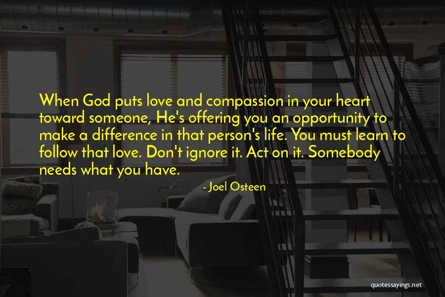 Person Who Ignore You Quotes By Joel Osteen Person Who Ignore You Quotes By Joel Osteen