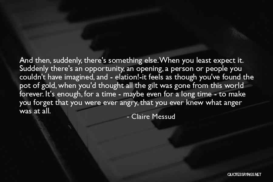 Person You Least Expect Quotes By Claire Messud Person You Least Expect Quotes By Claire Messud