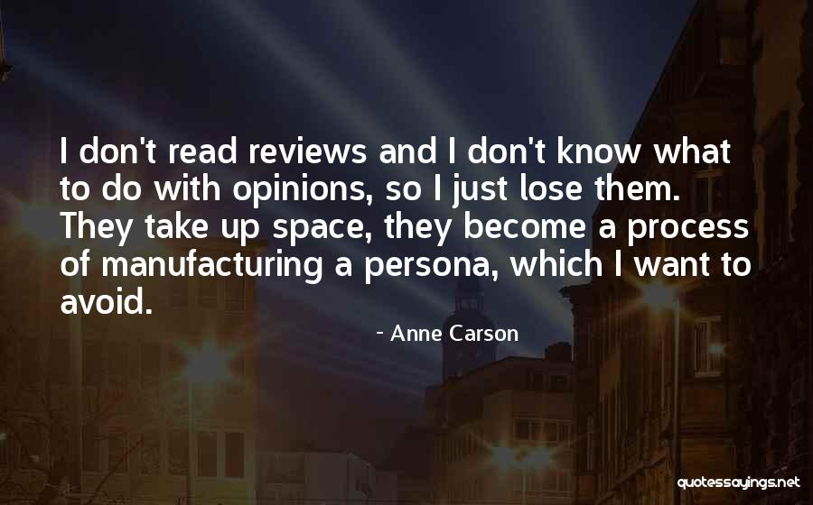 Persona Quotes By Anne Carson Persona Quotes By Anne Carson
