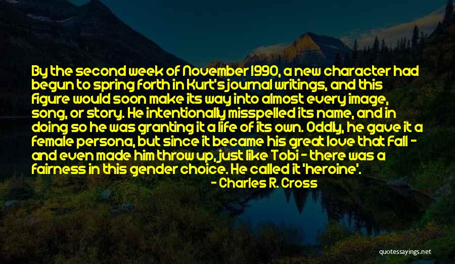 Persona Quotes By Charles R. Cross Persona Quotes By Charles R. Cross