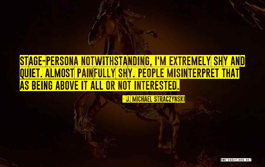 Persona Quotes By J. Michael Straczynski Persona Quotes By J. Michael Straczynski
