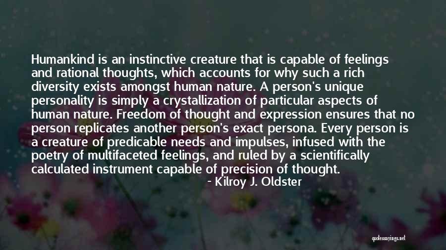 Persona Quotes By Kilroy J. Oldster Persona Quotes By Kilroy J. Oldster