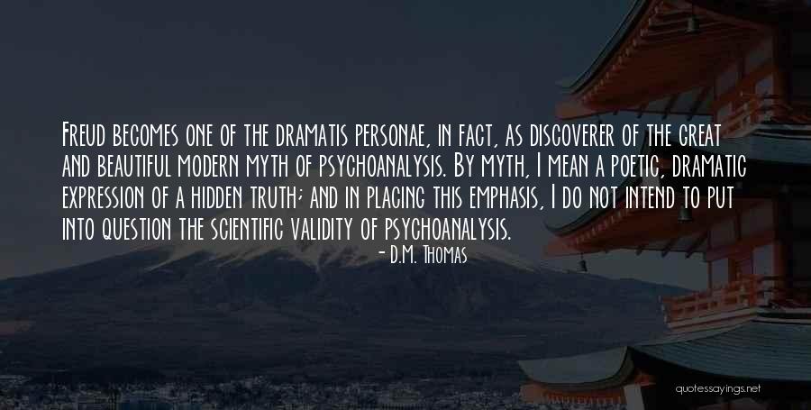 Personae Quotes By D.M. Thomas Personae Quotes By D.M. Thomas