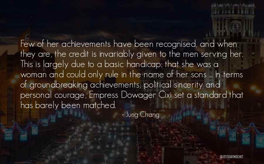 Personal Achievements Quotes By Jung Chang Personal Achievements Quotes By Jung Chang