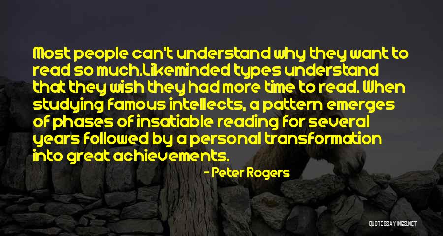 Personal Achievements Quotes By Peter Rogers Personal Achievements Quotes By Peter Rogers