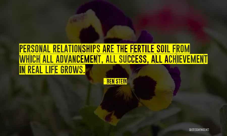 Personal Advancement Quotes By Ben Stein Personal Advancement Quotes By Ben Stein