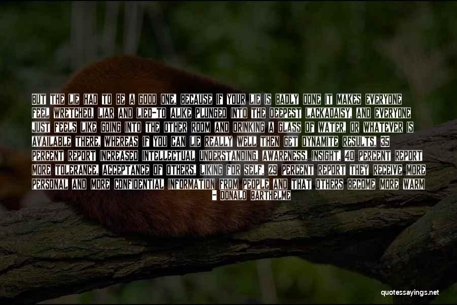 Personal Awareness Quotes By Donald Barthelme Personal Awareness Quotes By Donald Barthelme