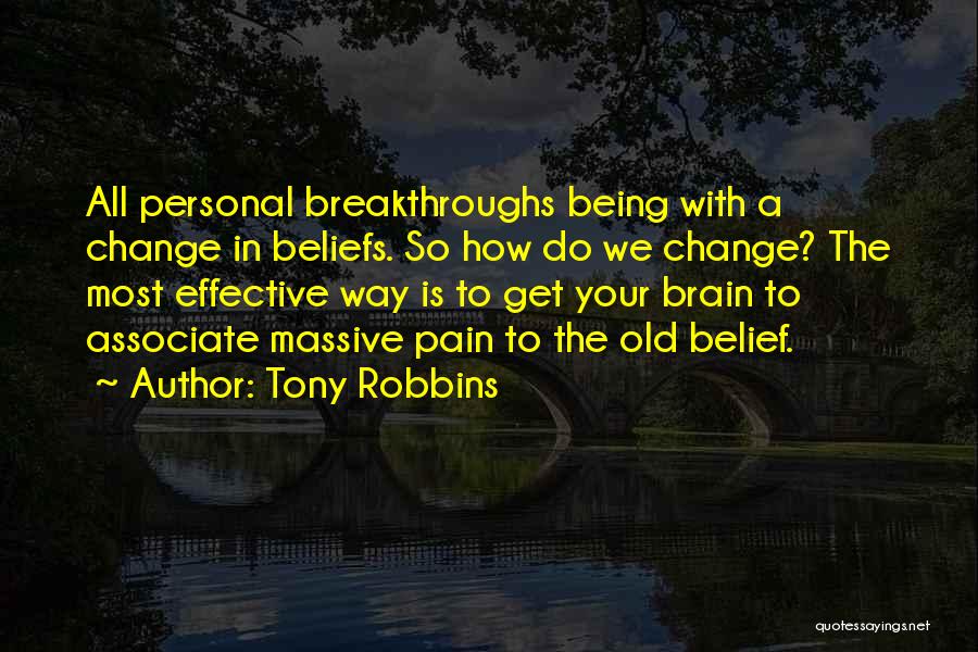 Personal Beliefs Quotes By Tony Robbins