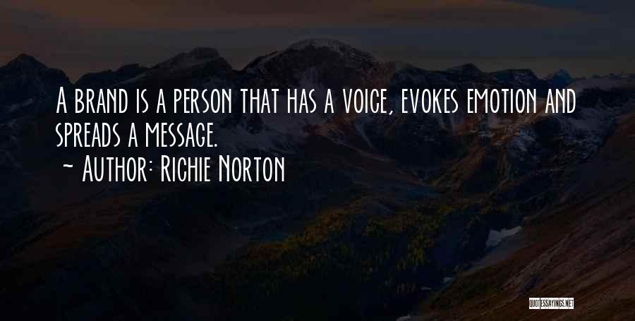 Personal Brand Quotes By Richie Norton