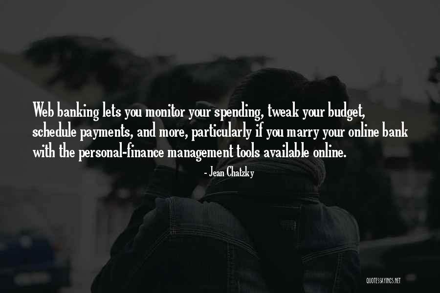 Personal Budget Quotes By Jean Chatzky