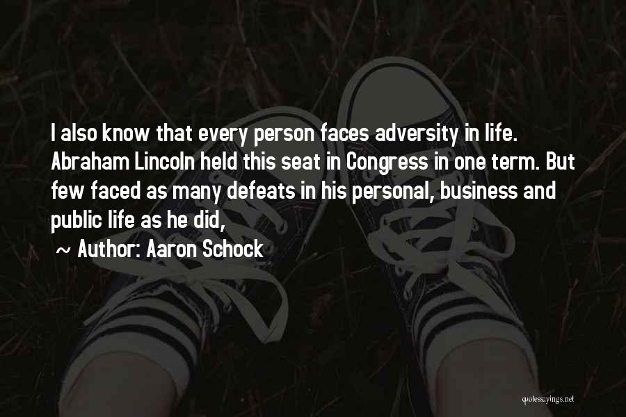 Personal Business Quotes By Aaron Schock