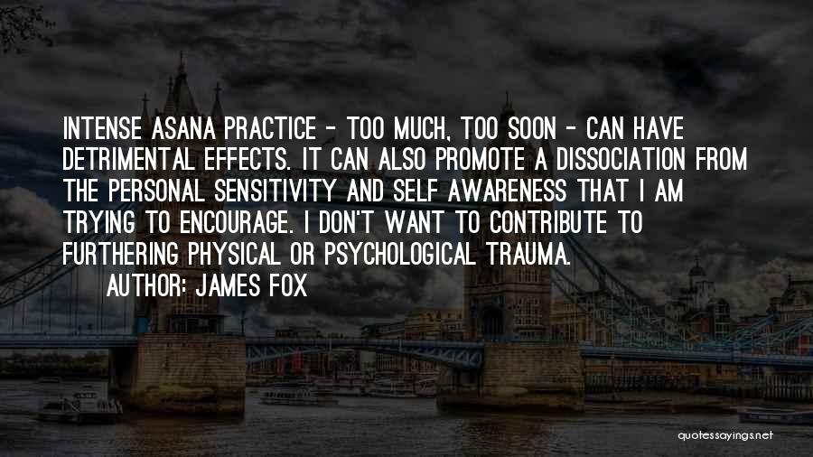 Personal Effects Quotes By James Fox