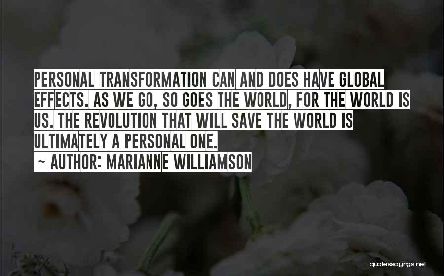 Personal Effects Quotes By Marianne Williamson