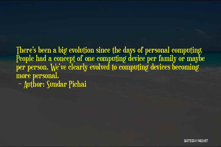 Personal Evolution Quotes By Sundar Pichai
