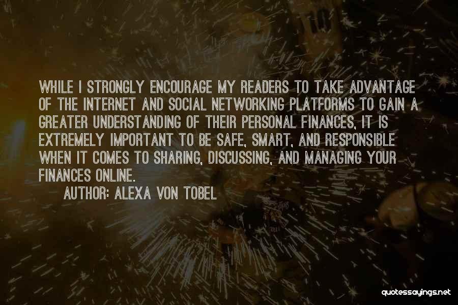 Personal Finances Quotes By Alexa Von Tobel