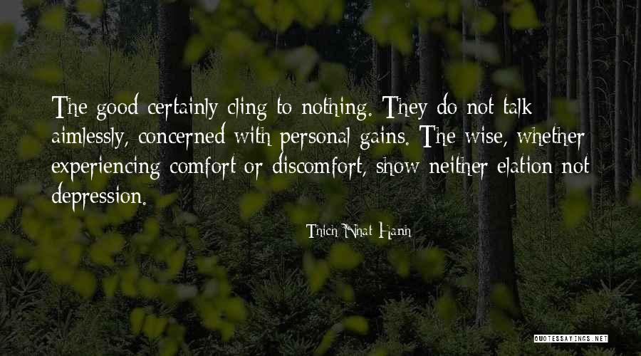 Personal Gains Quotes By Thich Nhat Hanh