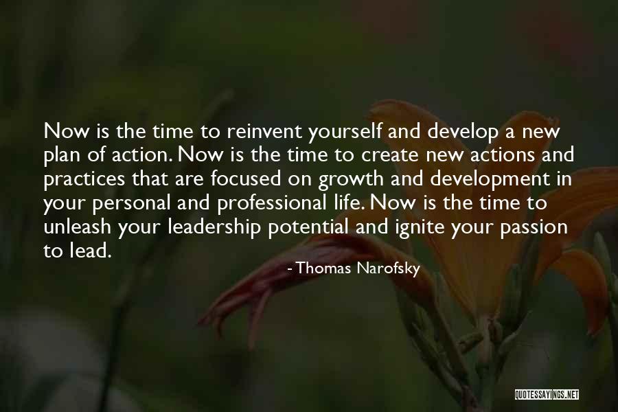 Personal Growth And Professional Development Quotes By Thomas Narofsky