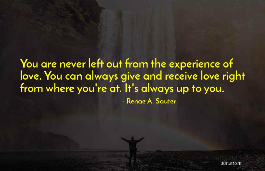 Personal Growth And Self Development Quotes By Renae A. Sauter