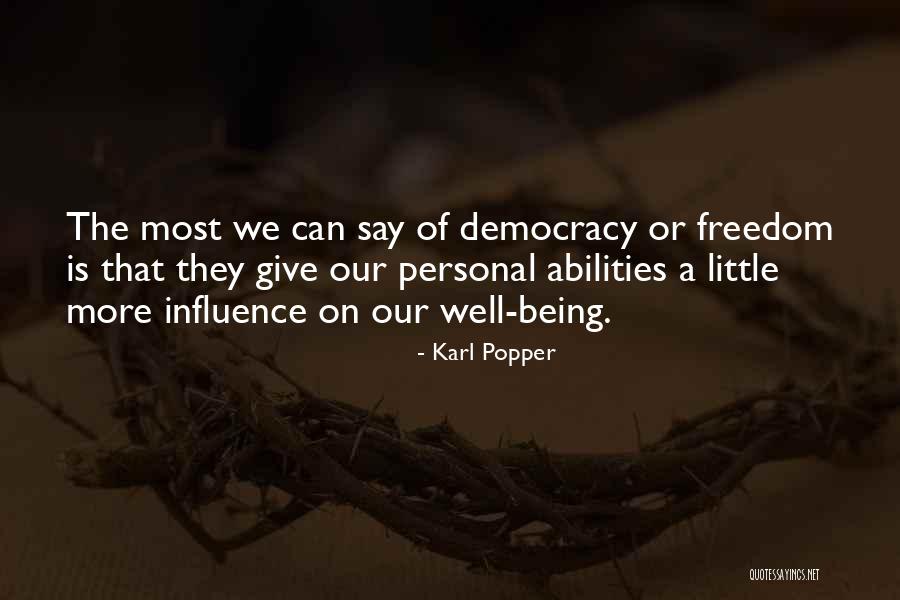 Personal Influence Quotes By Karl Popper Personal Influence Quotes By Karl Popper