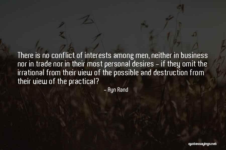 Personal Interests Quotes By Ayn Rand