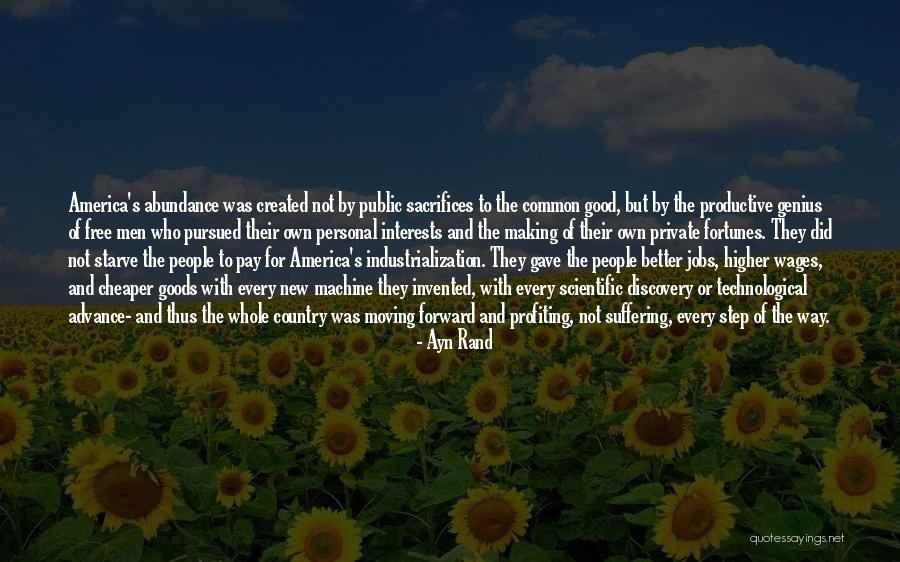 Personal Interests Quotes By Ayn Rand