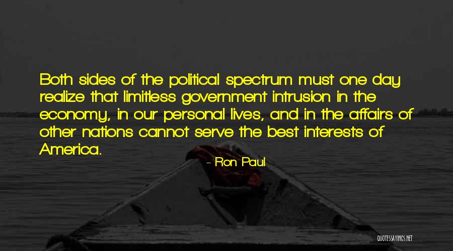 Personal Interests Quotes By Ron Paul