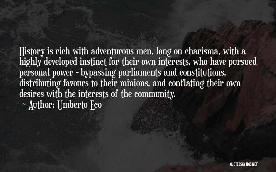 Personal Interests Quotes By Umberto Eco