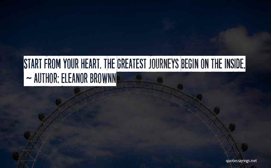 Personal Journeys Quotes By Eleanor Brownn