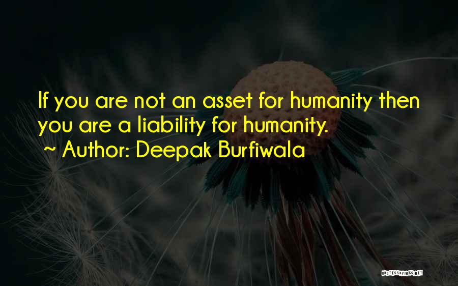 Personal Liability Quotes By Deepak Burfiwala