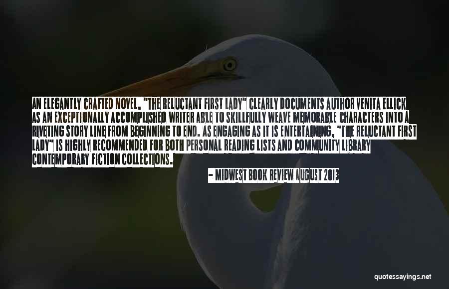 Personal Library Quotes By Midwest Book Review August 2013 Personal Library Quotes By Midwest Book Review August 2013
