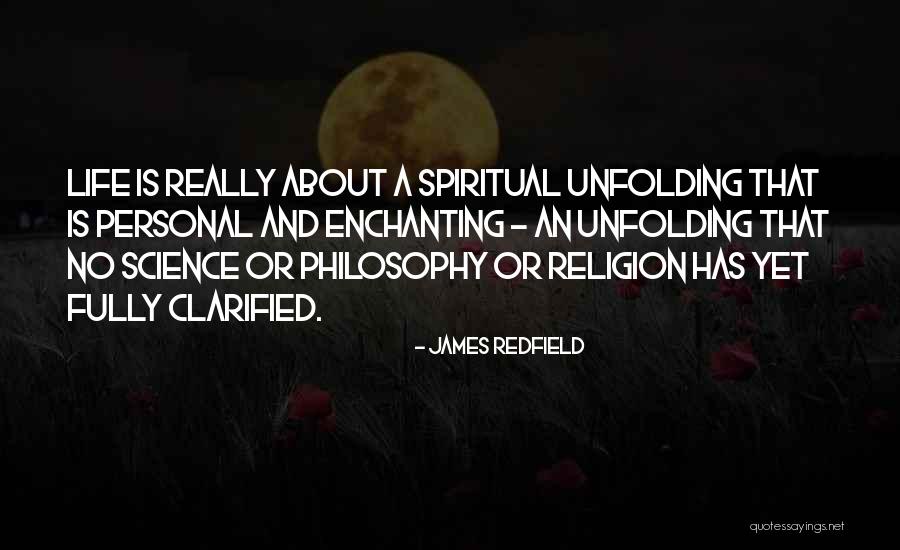 Personal Life Philosophy Quotes By James Redfield