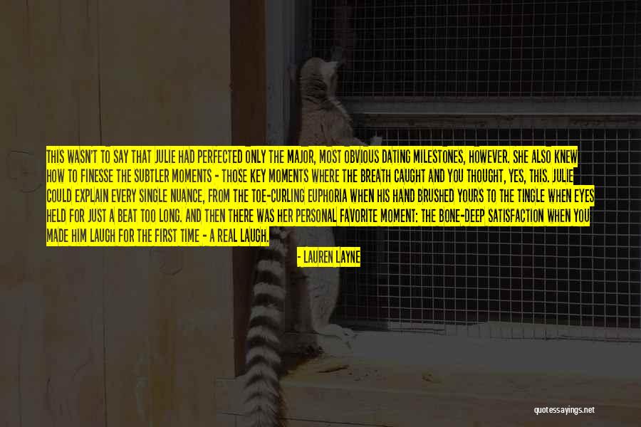 Personal Milestones Quotes By Lauren Layne