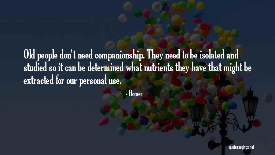 Personal Needs Quotes By Homer Personal Needs Quotes By Homer