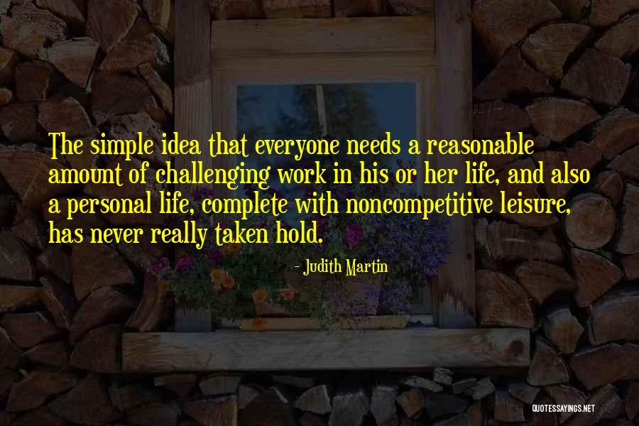 Personal Needs Quotes By Judith Martin Personal Needs Quotes By Judith Martin
