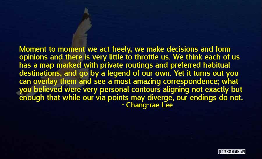 Personal Opinions Quotes By Chang-rae Lee Personal Opinions Quotes By Chang-rae Lee