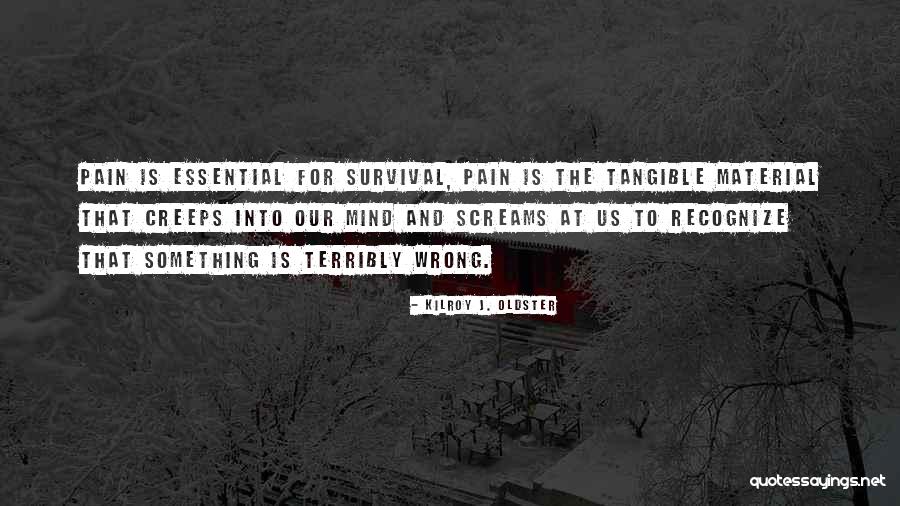 Personal Pain Quotes By Kilroy J. Oldster Personal Pain Quotes By Kilroy J. Oldster