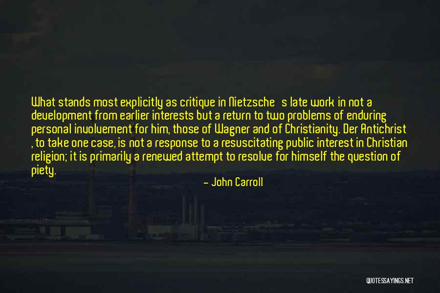 Personal Problems Quotes By John Carroll Personal Problems Quotes By John Carroll