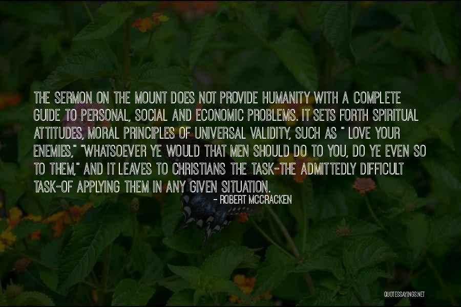 Personal Problems Quotes By Robert McCracken Personal Problems Quotes By Robert McCracken