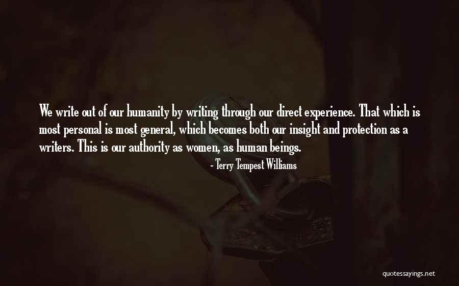 Personal Protection Quotes By Terry Tempest Williams Personal Protection Quotes By Terry Tempest Williams