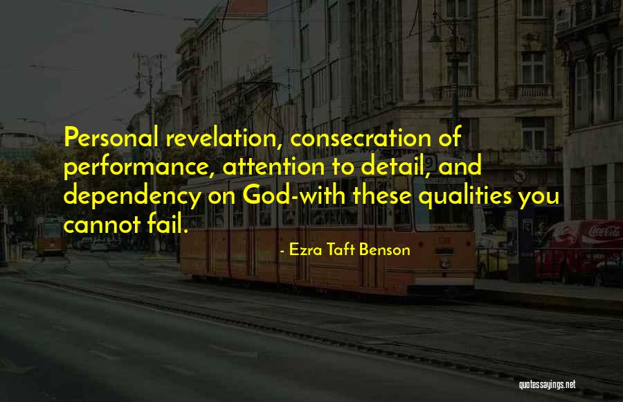 Personal Quality Quotes By Ezra Taft Benson Personal Quality Quotes By Ezra Taft Benson