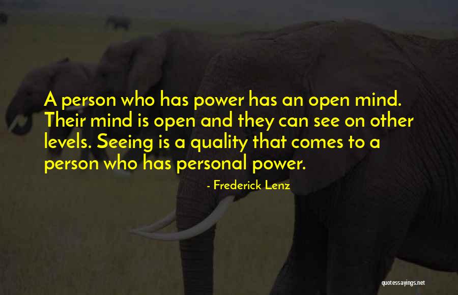 Personal Quality Quotes By Frederick Lenz Personal Quality Quotes By Frederick Lenz
