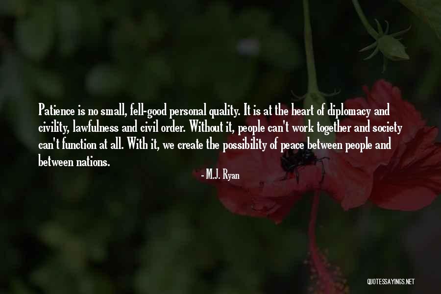 Personal Quality Quotes By M.J. Ryan Personal Quality Quotes By M.J. Ryan