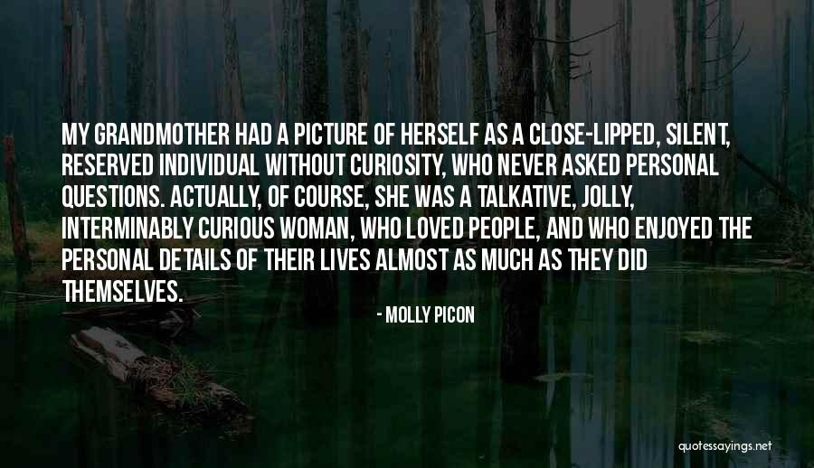 Personal Questions Quotes By Molly Picon Personal Questions Quotes By Molly Picon