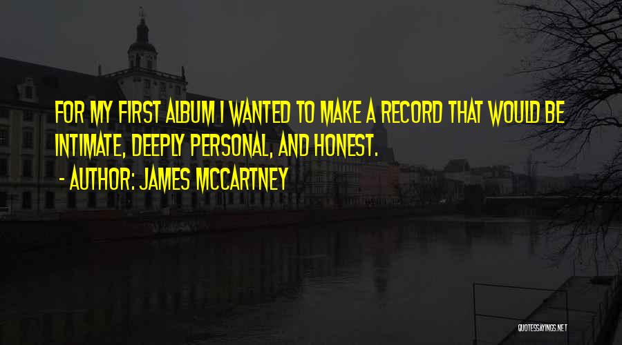Personal Record Quotes By James McCartney