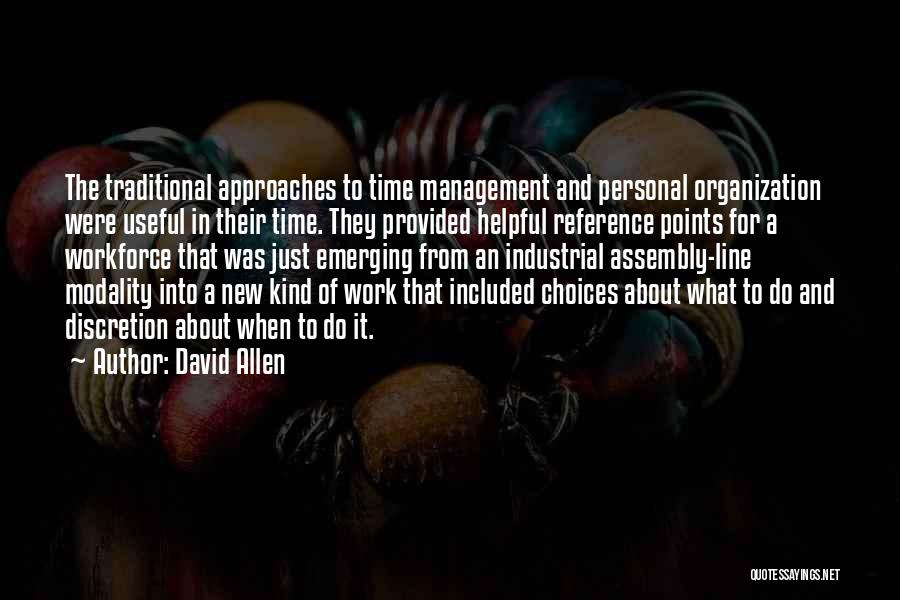 Personal Reference Quotes By David Allen