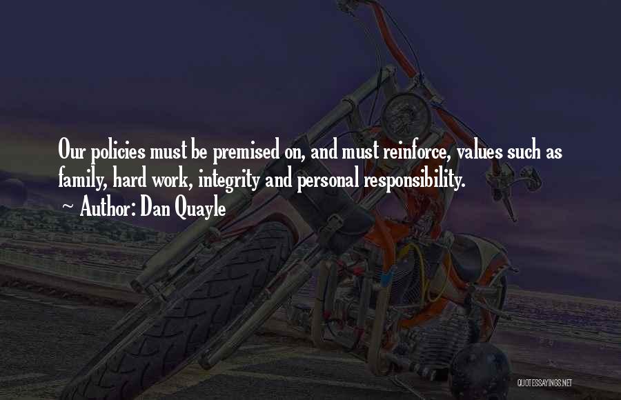 Personal Values Quotes By Dan Quayle